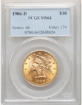 1906D $10 Liberty Eagle MS64